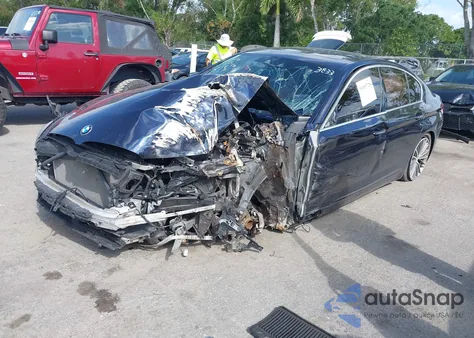 2017 BMW 530I z USA, uszkodzony, nr VIN WBAJA5C3XHG893833